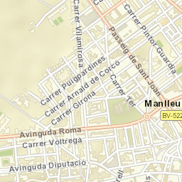 Manlleu Street Map