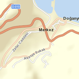 Doğanyurt Street Map