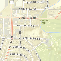 111 25th St Dr SE Cedar Rapids IA Street Map