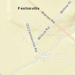 Fentonville New York Street Map