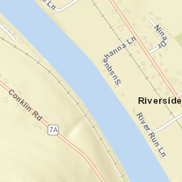 Riverside New York Street Map