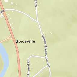 Boiceville New York Street Map