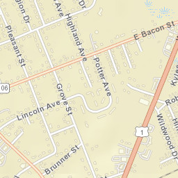 Plainville Street Map