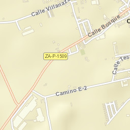 Santa Cristina de la Polvorosa Street Map