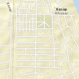 Khazar Street Map