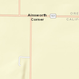 Ainsworth Corner California Street Map