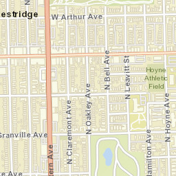2323 W Granville Ave, Chicago, IL 60659 Street Map