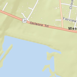 West Hurley New York Street Map