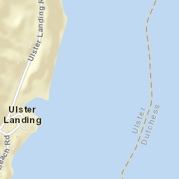 Ulster Landing New York Street Map