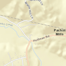 Pachin Mills New York Street Map