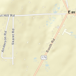 East Hartland Connecticut Street Map