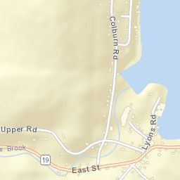 Staffordville Connecticut Street Map