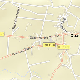 Cualedro Street Map