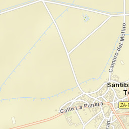 Santibáñez de Tera Street Map