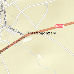 Castrogonzalo Street Map