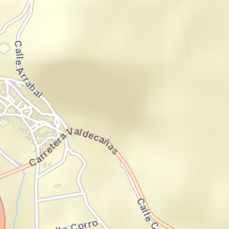 Hornillos de Cerrato Street Map