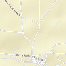 Cebrecos Street Map