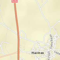 Hacinas Street Map