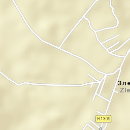 Zletovo Street Map