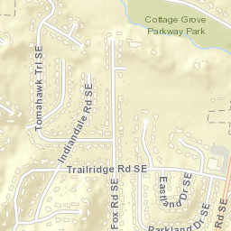 3835 Indiandale Circle Southeast, Cedar Rapids Street Map