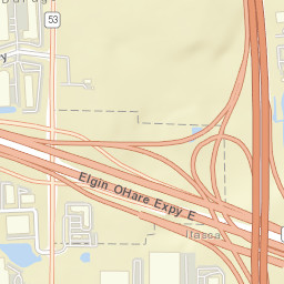 Elgin O'Hare Expy, Itasca, IL 60143 Street Map