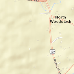 North Woodstock Connecticut Street Map