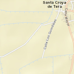 Santa Croya de Tera Street Map