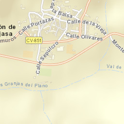 Castejón de Valdejasa Street Map