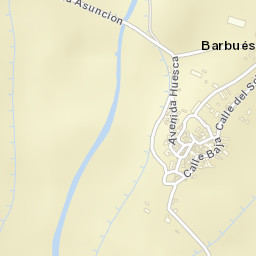 Barbués Street Map