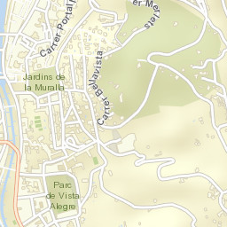 Girona Street Map