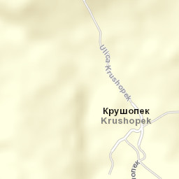 Krušopek Street Map