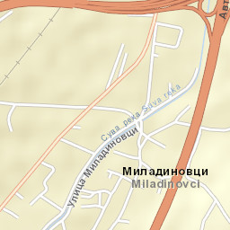 Miladinovci Street Map