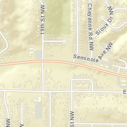 1901-2199 F Ave NW, Cedar Rapids, IA Street Map