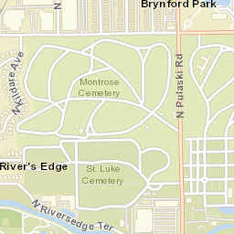 5608 N Pulaski Rd, Chicago, IL 60646 Street Map