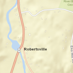 Robertsville Connecticut Street Map