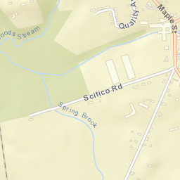 Somersville Connecticut Street Map