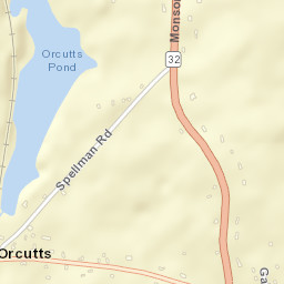 Orcutts Connecticut Street Map