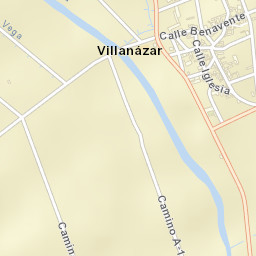 Villanázar Street Map