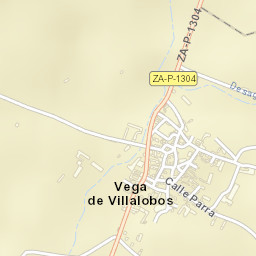 Vega de Villalobos Street Map
