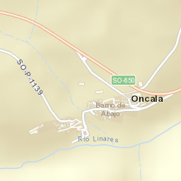 Oncala Street Map