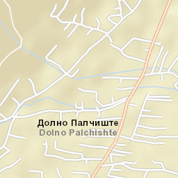 Dolno Palčište Street Map