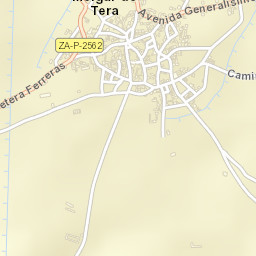 Melgar de Tera Street Map