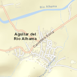 Aguilar del Río Alhama Street Map