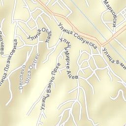 Delcevo Street Map