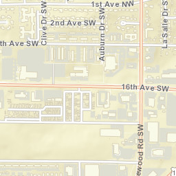 3426-3524 16th Ave SW Cedar Rapids Street Map