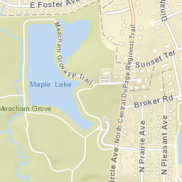 Spring Valley Drive Bloomingdale IL Street Map