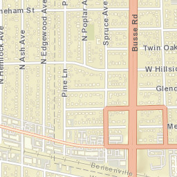 1200-1214 W Irving Park Rd, Bensenville, IL Street Map