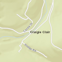 Craigie Clair New York Street Map