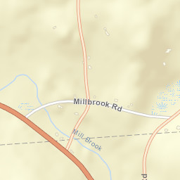 Mill Brook Connecticut Street Map