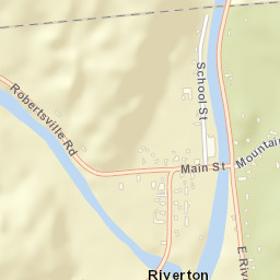 Riverton Connecticut Street Map